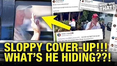 Trump INSTANTLY CAUGHT in COVER-UP as he HIDES FROM PUBLIC