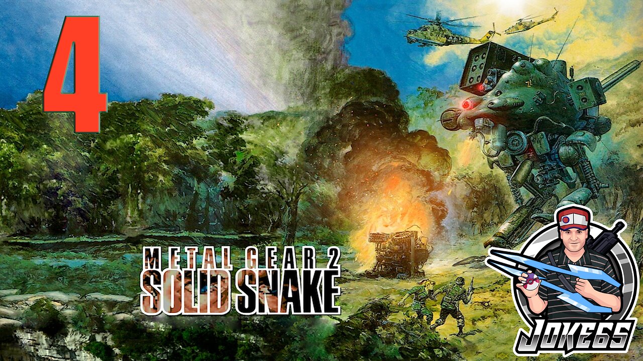 [LIVE] Metal Gear 2: Solid Snake | First Playthrough | 4 | It's A Mad Mad Madnar World!