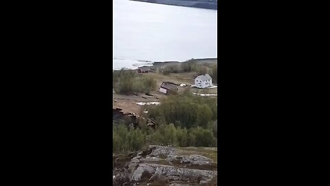 Love All Life Always- #258 - Wow, A Huge Landslide In Norway Hurdles Homes Into The Sea.