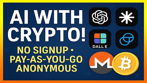 Use Top AI Models Without Signup – Pay As You Go, Full Privacy, with Crypto!