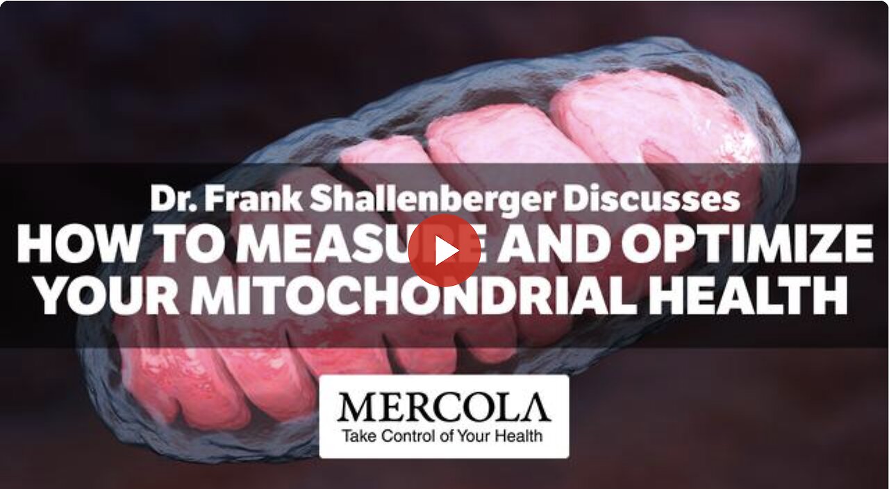 How to Measure and Optimize Your Mitochondrial Health- Interview with Dr. Frank Shallenberger