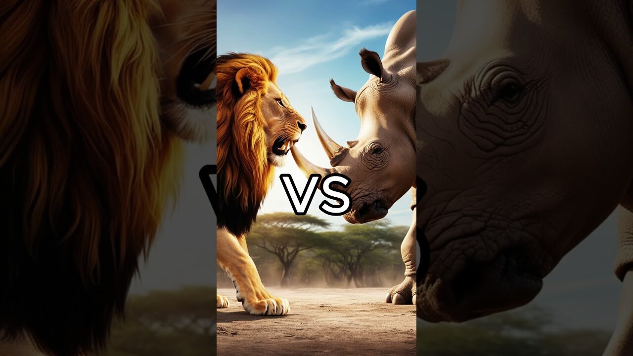 Epic AI Animal Battles: Lion vs Tiger, Elephant vs Rhino, and More! | Who Will Win?