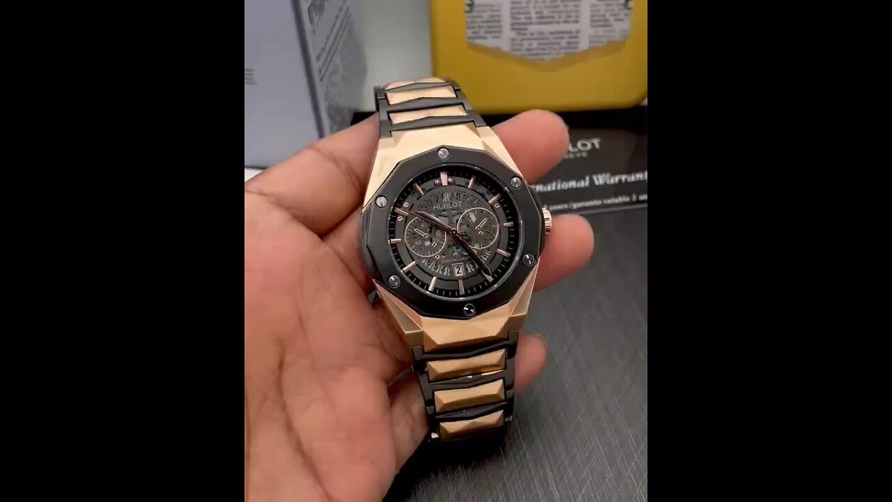new watch rose gold