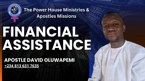 Seeking for financial support