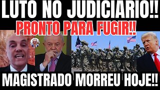 LUTO no JUDICIÁRIO! M0RTE de MINISTR0 CHOCA O MUNDO! MORAES PEDE ASILO PARA COMPANHEIROS!!