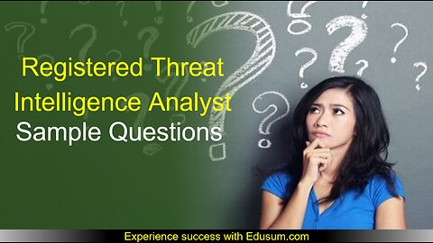 CRTIA Sample Questions + Syllabus Breakdown (CREST)