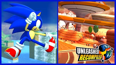 Sweet Mountain, Splash Hill, Rainbow Road | Sonic Unleashed Recompiled Mods
