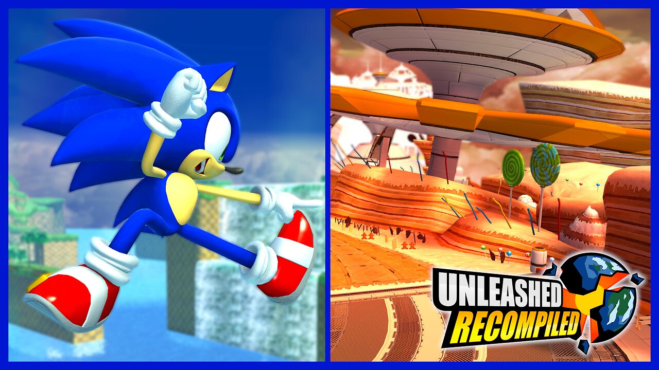 Sweet Mountain, Splash Hill, Rainbow Road | Sonic Unleashed Recompiled Mods