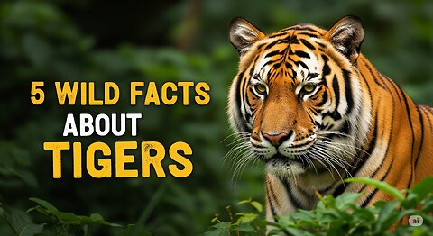 🐅 5 Wild Facts About Tigers You Won’t Believe! 🐅