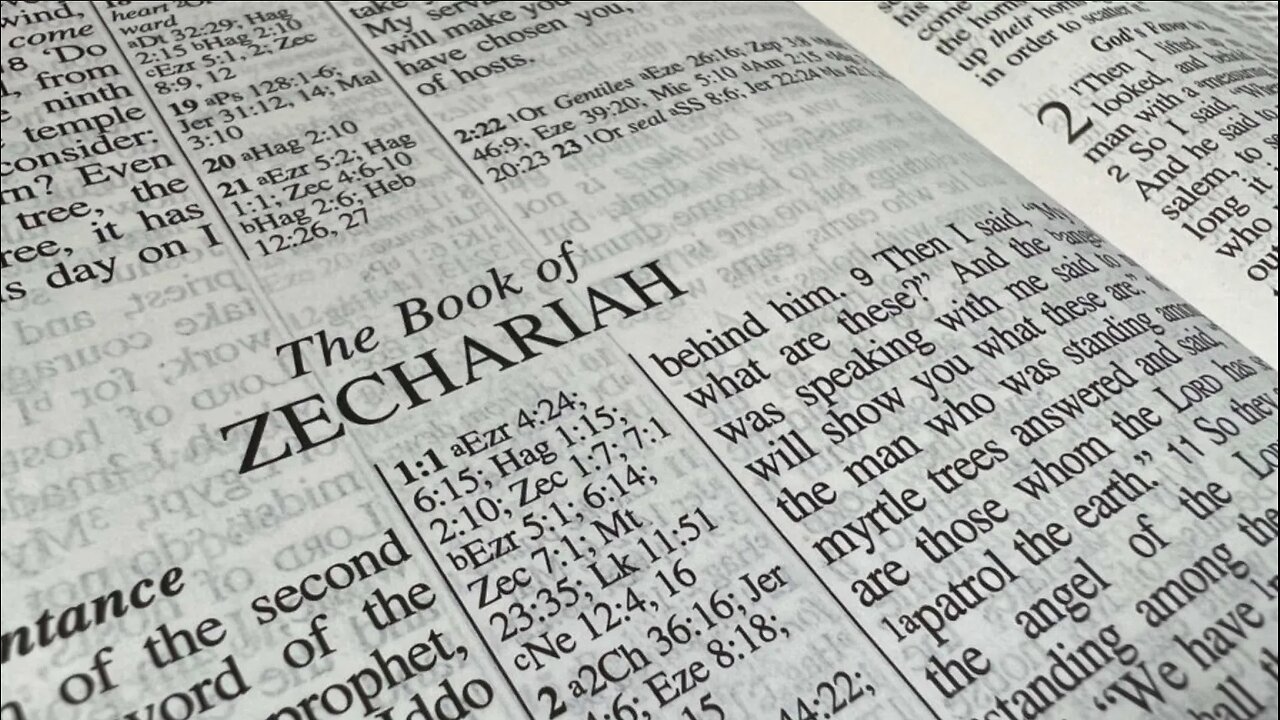 CGCF 06-22-2025 10am Sunday verse by verse study of Zechariah 1 - 2