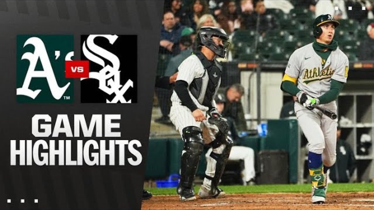 A's vs. White Sox Game Highlights (4/15/25) | MLB Highlights