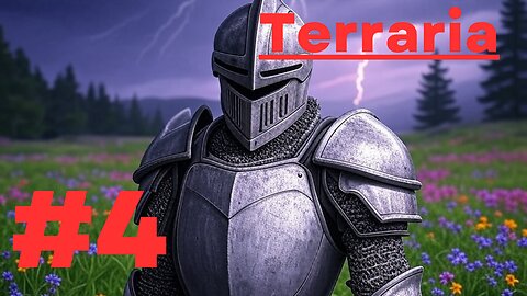 Terraria Ep. 4: Queen Bee Down & Eater of Worlds Prep! (Twitch Archive)