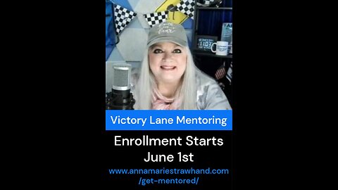 VICTORY LANE MENTORING WITH COACH ANNAMARIE