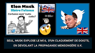 La "Guerre de l'information"...E.MUSK sur tweeter, face aux anglais ! (Hd 720)