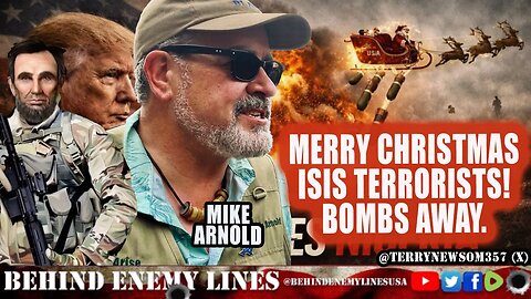 Merry Christmas ISIS Terrorists! Bombs Away!