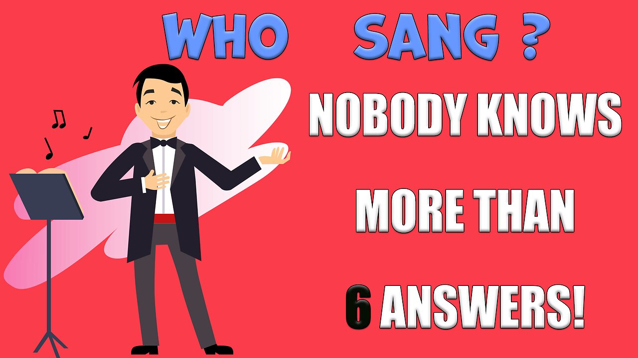 Who Sang These Songs?