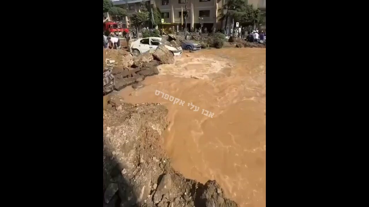 Teheran water flood.
