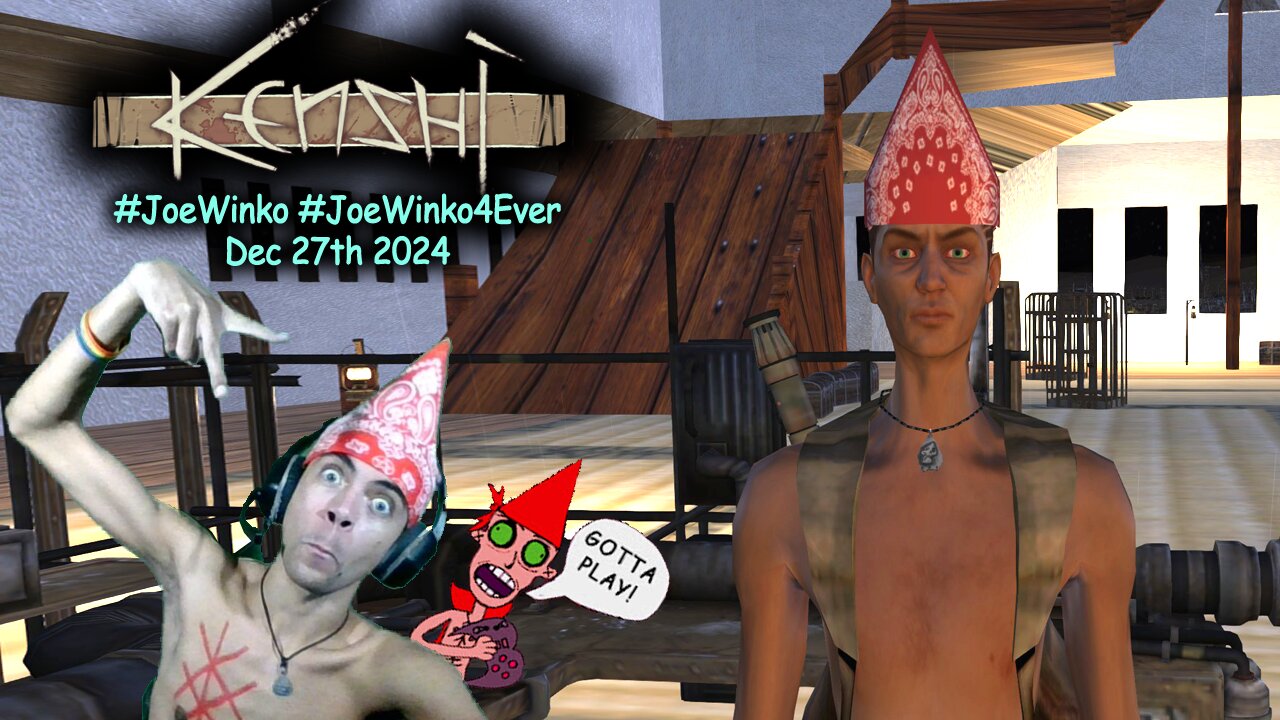 Mass-Recruits & Indoor Water Pumps - Kenshi Gaming Livestream (Dec 27th 2024) - Joe Winko
