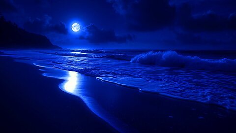 Sea Waves for Deep Sleep Relaxation With Gentle Ocean Tides to Improve Peaceful Nighttime Serenity