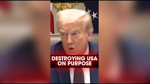 Alex Jones: Trump Needs To Expose The Purposeful Destruction of America - 8/26/25