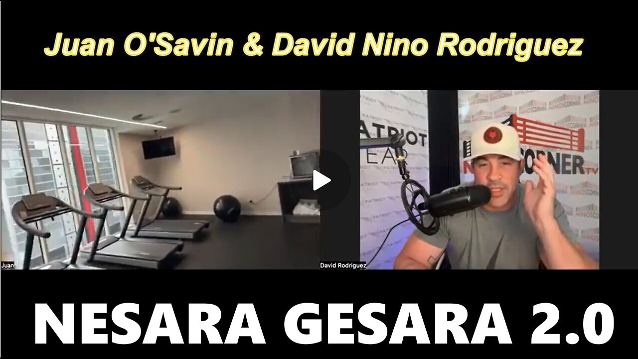NINO W/ Juan O'Savin "Corruption EXPOSED: The Internal Civil War Within The 3 Letter Agencies"