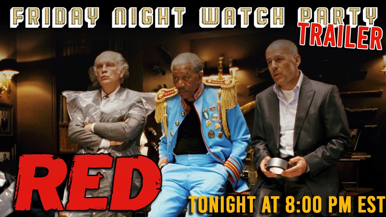 Friday Night Watch Party Trailer | RED (2010)