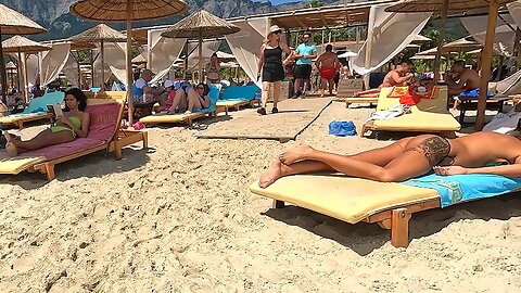 🇬🇷 Best day at Golden Beach 🏖 Tassos beach walk
