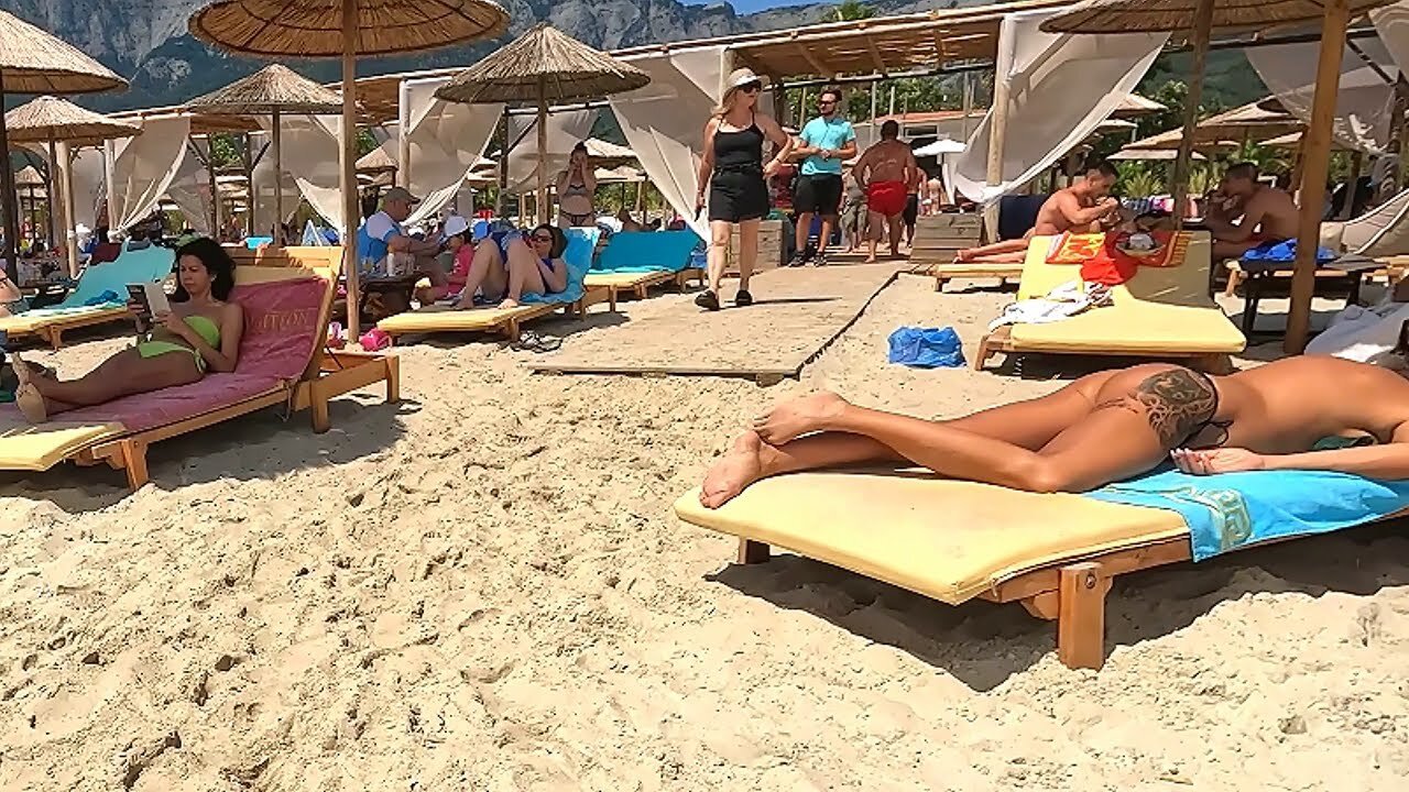 🇬🇷 Best day at Golden Beach 🏖 Tassos beach walk
