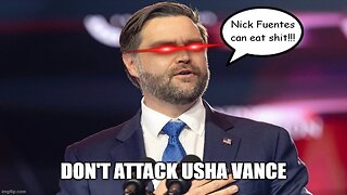 JD Vance makes his stance on Nick Fuentes crystal clear