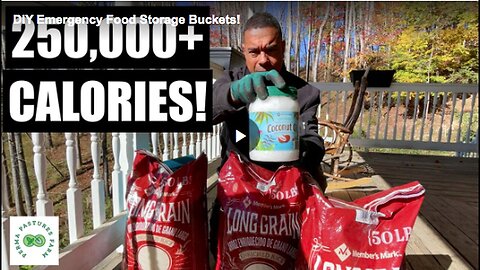 "Guide to Creating Your Own Food Storage Buckets"
