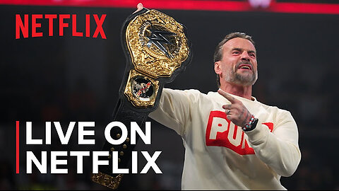 WWE RAW | World Heavyweight Championship - CM Punk vs. Bron Breakker | Live on Netflix