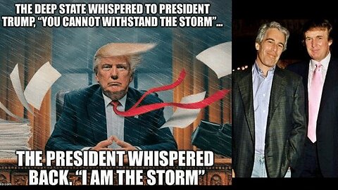 Satanic Pedophile Trump: A Storm is Coming! Are you Fucking Ready?