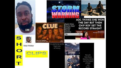 WW3 Update: Shorts Sept 2025: Storm Warning / AOC vs Chip Roy / Bro Spitting on AOC / & MORE 16m