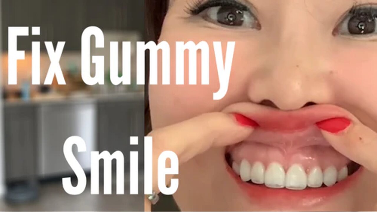 Fix Gummy Smile: Relax Overworking Muscles with Face Yoga
