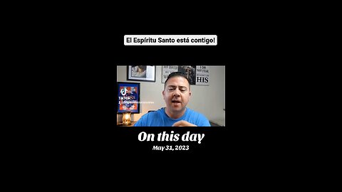 El Espíritu Santo siempre esta contigo!