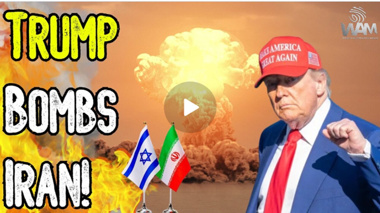 TRUMP -BOMBS IRAN!| Did The So-Called Peace President| Just Start WW3 For Israel
