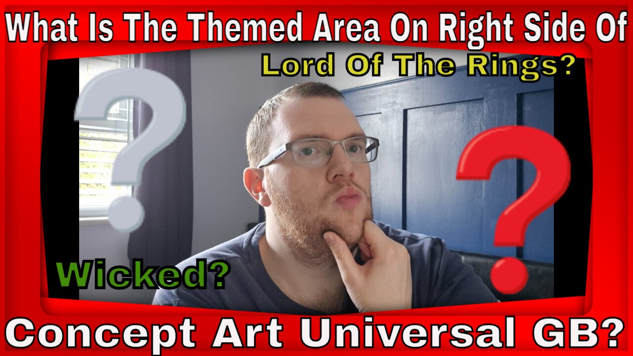 What Is Themed Area On Right Side Of Concept Art Universal GB? Wicked? Lord Of The Rings?