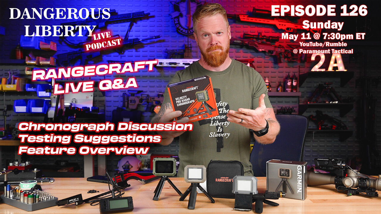 Athlon Rangecraft Livestream - Q&A, Chronograph Discussion, Testing Suggestions and More