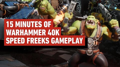 15 Minutes of Warhammer 40,000 - Speed Freeks Gameplay
