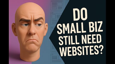 🌐Do Small Businesses Still Need a Website in the Age of Social Media?