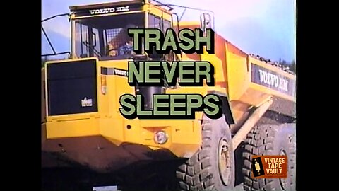 TRASH NEVER SLEEPS - Vintage corporate promo from VME America