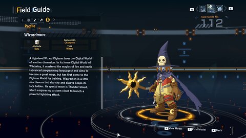 wizardmon all digivolution/de-digivolution/profile Digimon Story Time Stranger