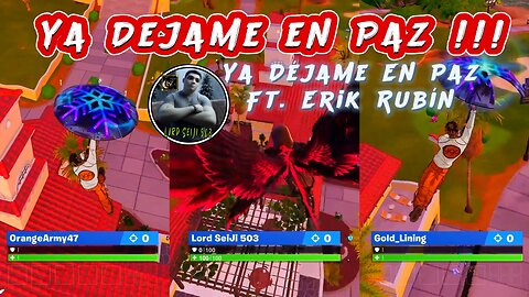 Fortnite con SeiJi ~ Ya Dejame en Paz