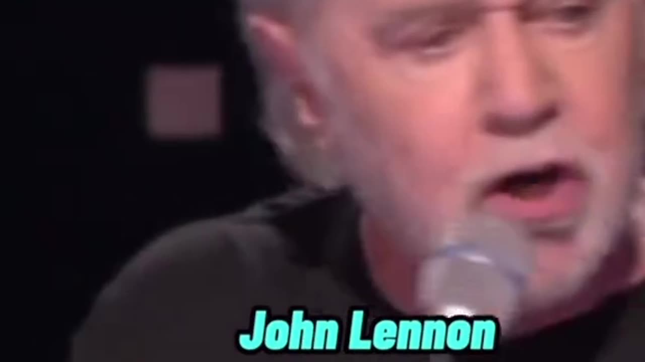 George Carlin‘s take on assassination