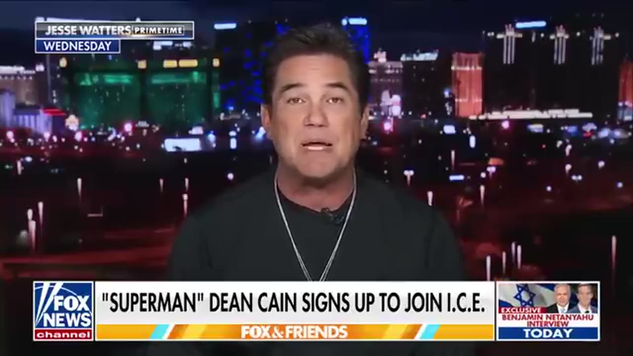 'I'M STEPPING UP'_ Superman actor joins ICE to support Trump's immigration effort