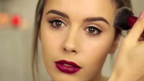 Drugstore Festive Party Makeup | Suzie Bonaldi