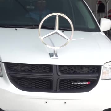 White Mercedes… But It’s a Van!