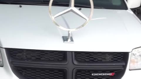 White Mercedes… But It’s a Van!