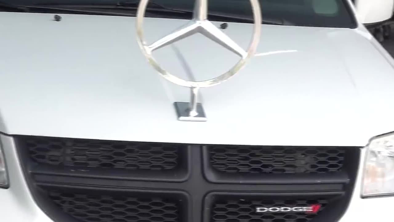 White Mercedes… But It’s a Van!