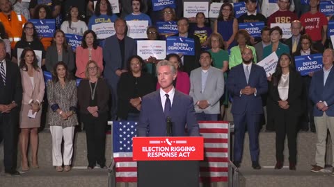 NEWSOM: “Trump is going to lose the midterms…His Presidency ends in 17 months"